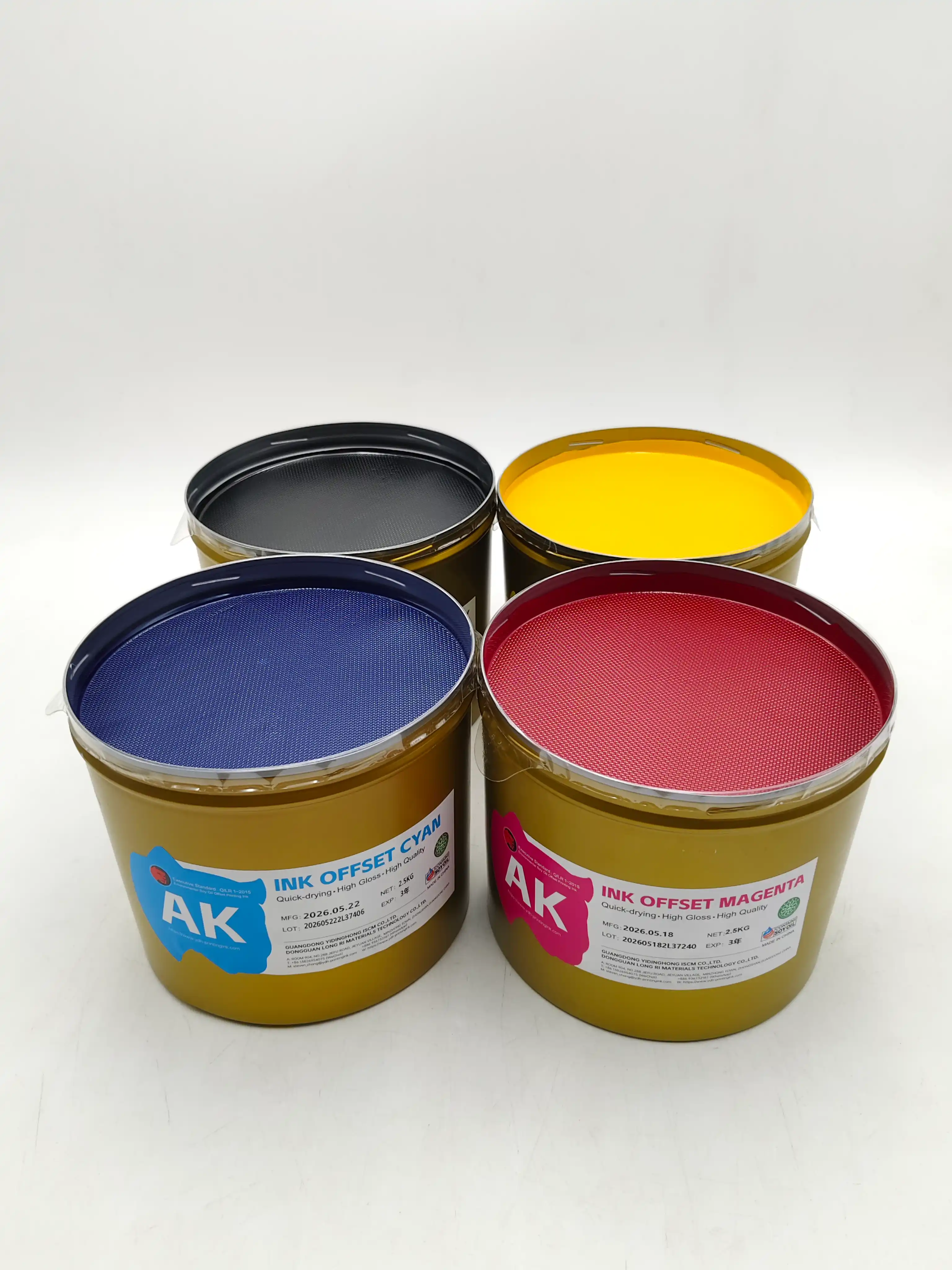 AK四色墨(2.5kg)
